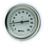 Термометр биметаллический WATTS F+R801 с погружной гильзой 10006076