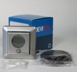 Терморегулятор Devireg 550 ELKO-серебро с комб. датчиков