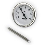 Термометр биметаллический WATTS F+R810 TCM с пружиной 10006504